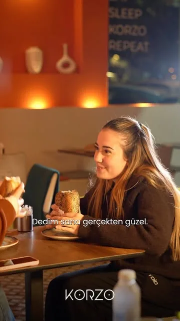 KORZO'da sandviç keyfi