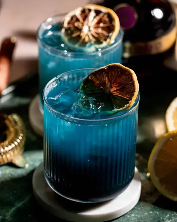 Midnight Chrome mocktail